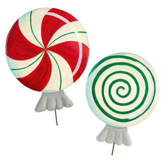 Holiday Candy Lollipop, Large