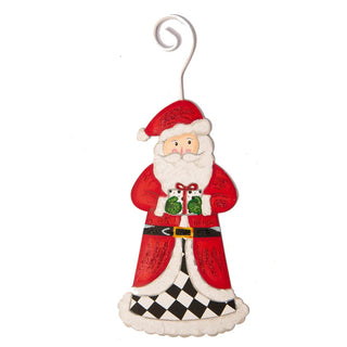 Elegant Santa Ornament