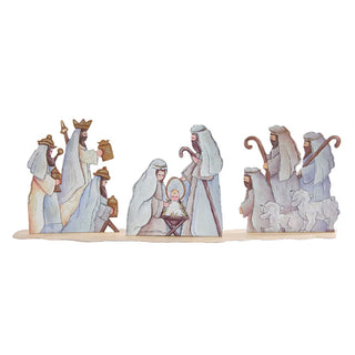 Holy Family, Shepards & Kings Mantle Piece