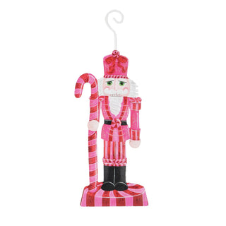Pinkmas Nutcracker Ornament