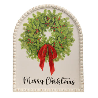 Merry Christmas Wreath Gallery Art