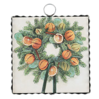 Orange Slice Wreath Mini Gallery Art