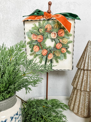Orange Slice Wreath Mini Gallery Art