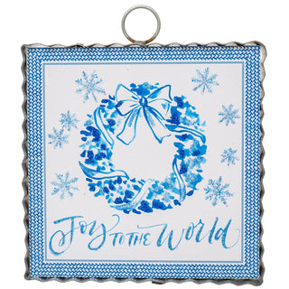 Beck’s Blue Joy To The World Mini Gallery Art