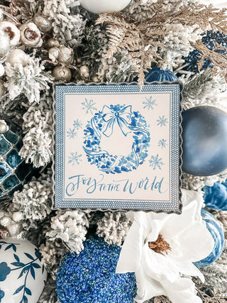 Beck’s Blue Joy To The World Mini Gallery Art