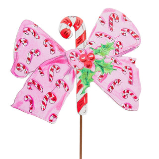 Beck’s Vintage Candy Cane Bow Stake