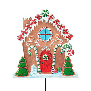 Snowy Gingerbread House