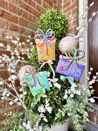 Merry & Bright Curly Ribbon Packages Mini