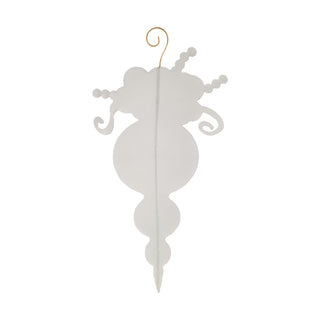 Merry & Bright Elegant Striped Finial