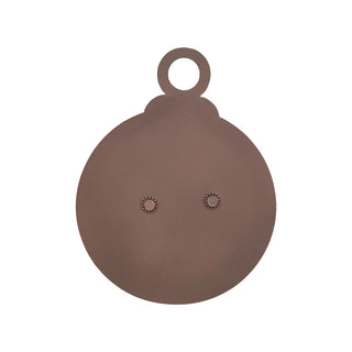 Round Tree Ornament Magnet, Purple