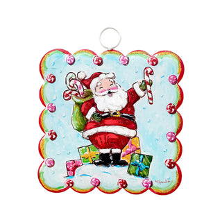 Mini Hamilton Scallop Belly Laugh Santa with Gifts