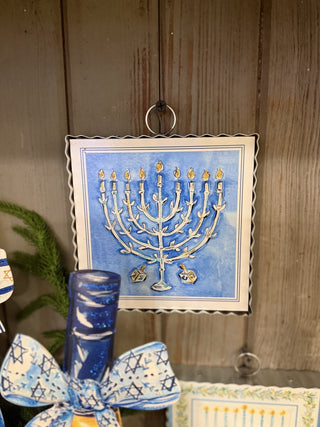 Mini Beck’s Menorah