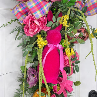 Pink Bunny Blossom Teardrop