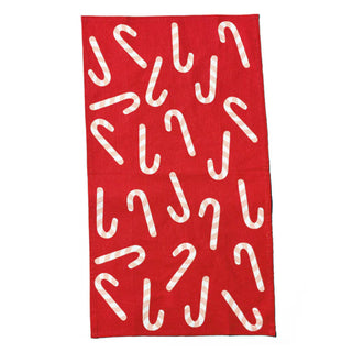 Candy Cane Hand Towel, Large