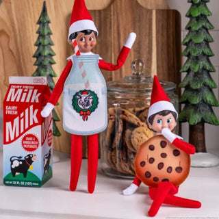Elf Cookie/Milk Set
