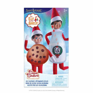 Elf Cookie/Milk Set