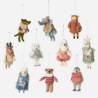 Wool Animal Ornament