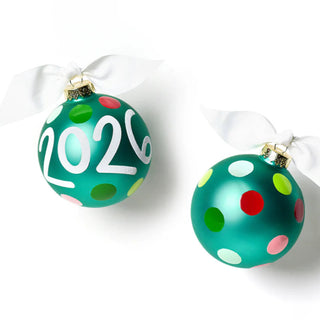 2026 Glass Ornament