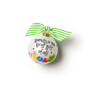 Family Is The Best Gift Of All Glass Ornament