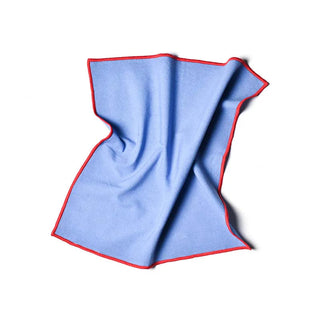 Color Block Napkin Set, French Blue and Red