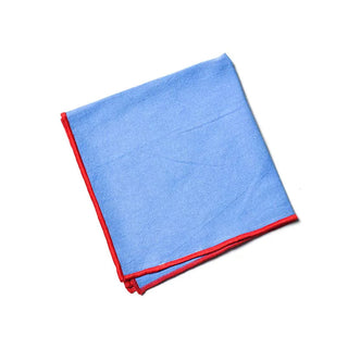 Color Block Napkin Set, French Blue and Red