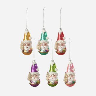 Petite Santa Ornament