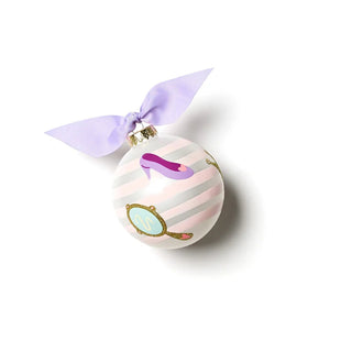 Dress Up Glass Ornament