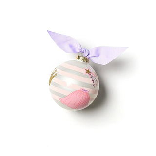 Dress Up Glass Ornament