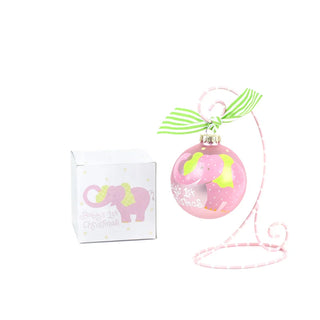 Elephant Pink Ornament