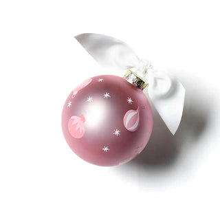 Pink Baby's First Christmas Ornament