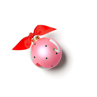 Filled With Cheer Stockings Glass Ornament