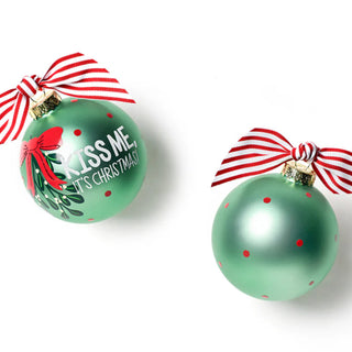 Kiss Me Mistletoe Ornament