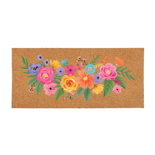 Spring Blossom Flocked Coir Sassafras Switch Mat