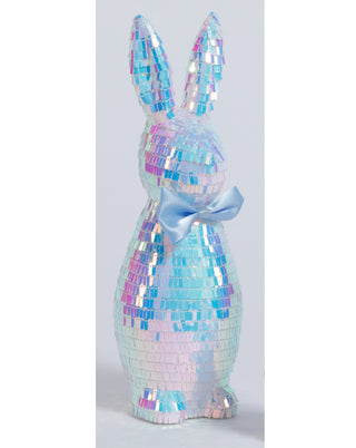 Iridescent Decorative Bunny, Small