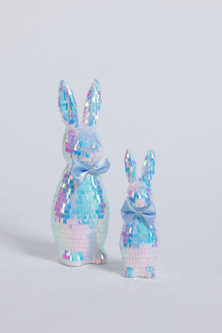 Iridescent Decorative Bunny, Small