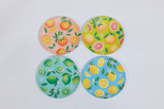 Citrus Collection Plate Set