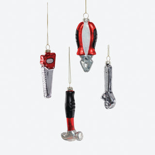 Tools Box Glass Ornament