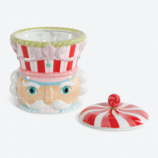 Nutcracker Ceramic Cookie Jar