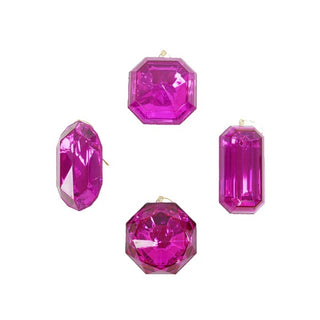 Fuchsia Jewel Assortment Set, 4"