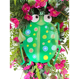 Timeless Bloom Teardrop- Green Bug