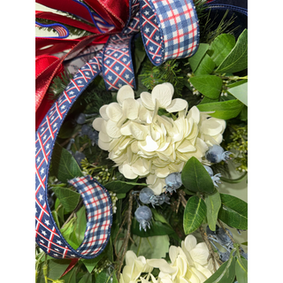 Patriotic Hydrangea Teardrop