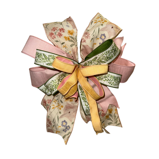 Spring Bunny Garden Bow