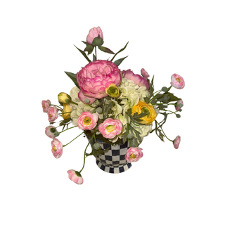 Blue Willow Floral Arrangement