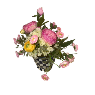 Blue Willow Floral Arrangement