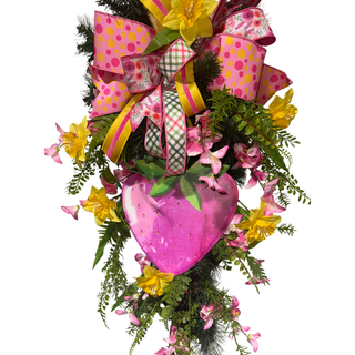 Strawberry Blossom Teardrop