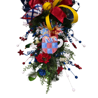 Patriotic Celebration Teardrop