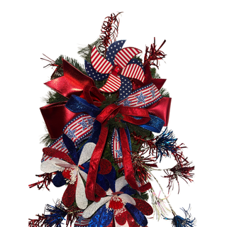 Stars & Sparkles Patriotic Teardrop