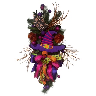 Witch's Hat Halloween Teardrop