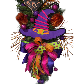 Witch's Hat Halloween Teardrop