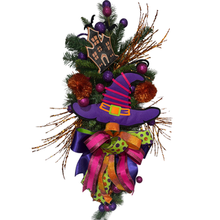 Witch's Hat Halloween Teardrop